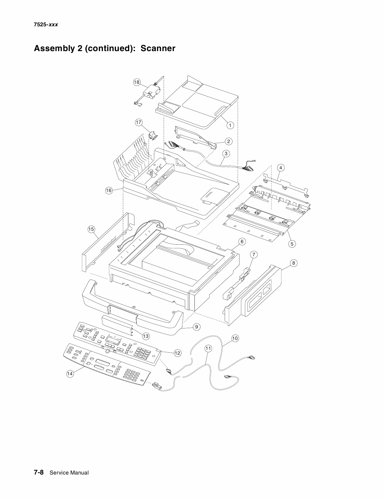 Lexmark X X543 X544 X546 7525 Service Manual-6